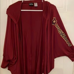 Warner Bros. Burgundy Hogwarts Women's Sweater